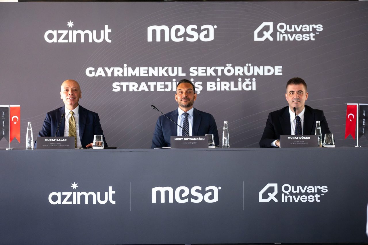 Azimut Portföy, Mesa ve Quvars Invest gayrimenkul sektöründe ortaklaşa çalışacak
