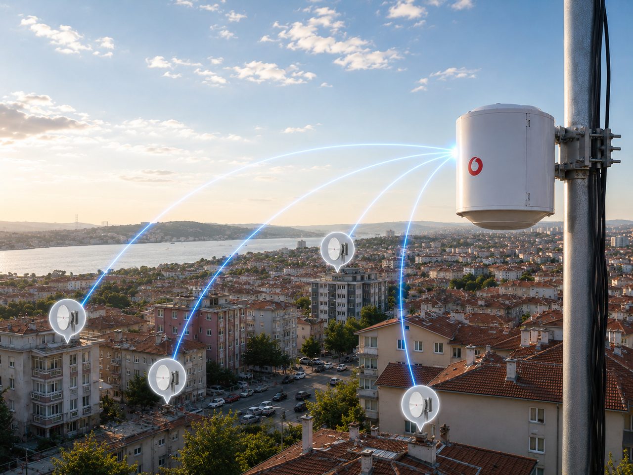 Vodafone yeni anten teknolojisini başarıyla test etti