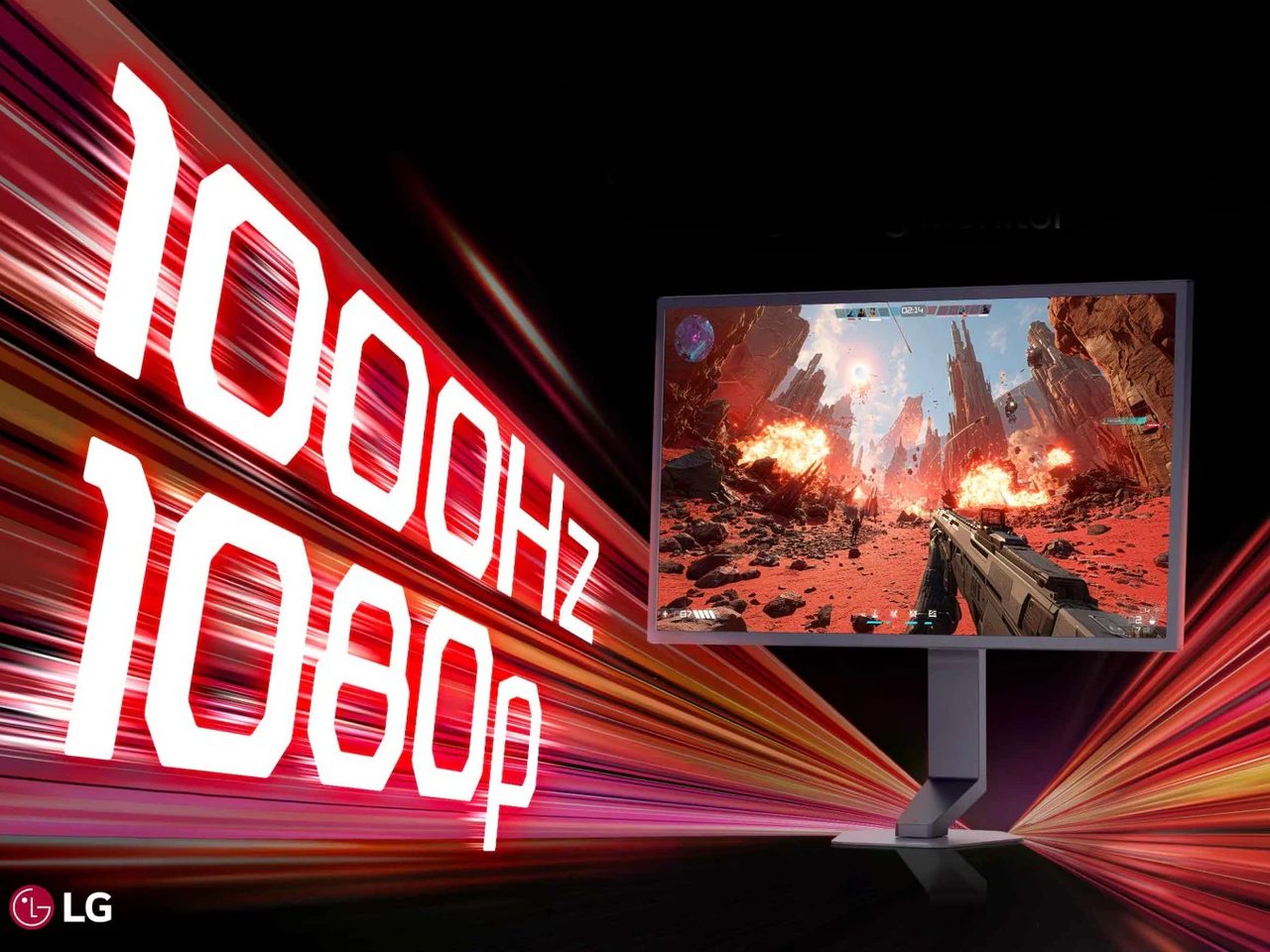 LG, Dünyanın İlk Doğal 1000Hz Full HD Oyuncu Monitörünü Türkiye'ye Getiriyor
