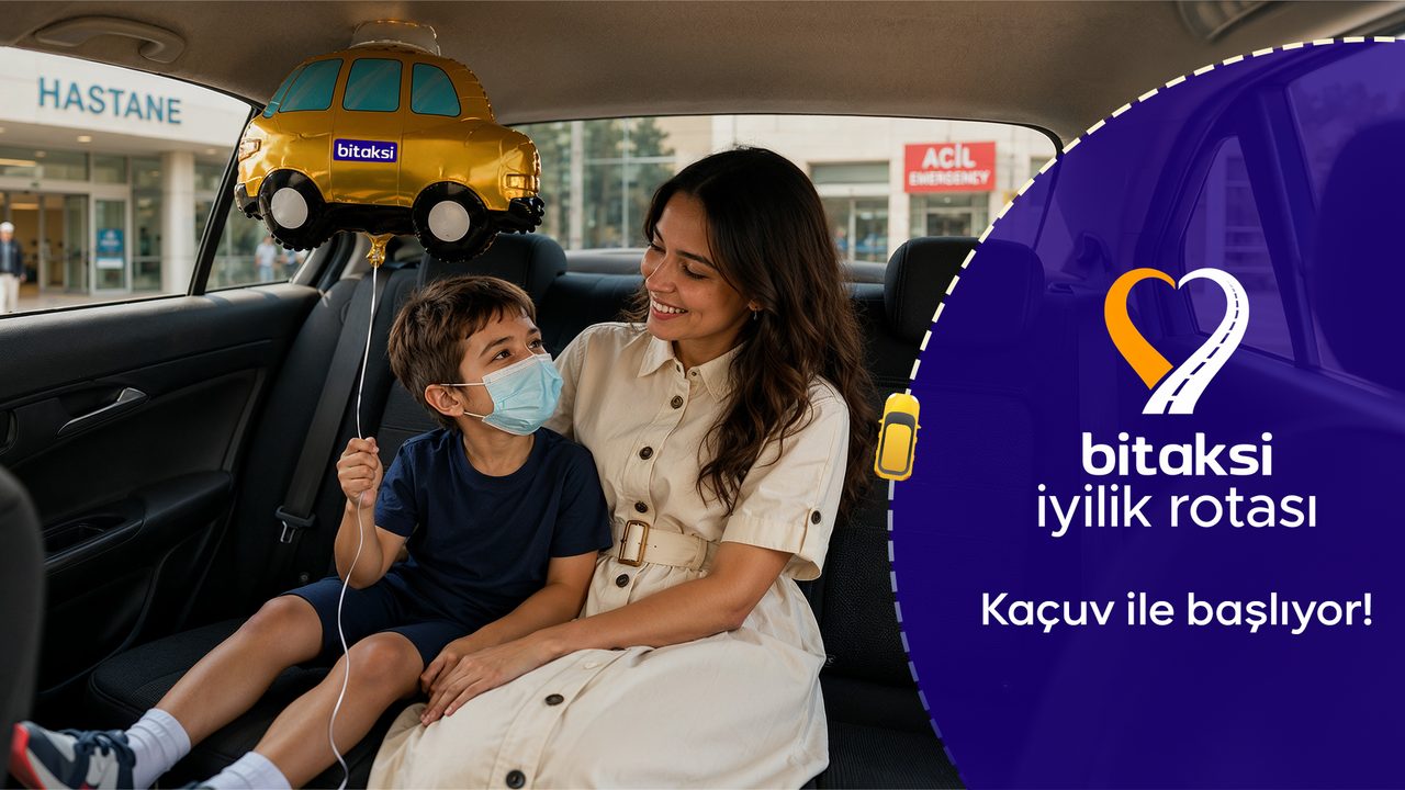 Bitaksi, kanserli çocuklara ücretsiz ulaşım desteği sağlayacak