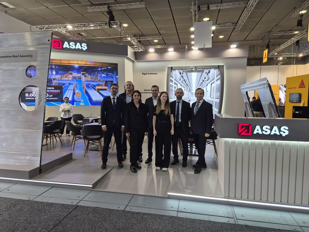 ASAŞ, 150MN Ekstrüzyon Pres Yatırımını InnoTrans 2026'da Sergiledi