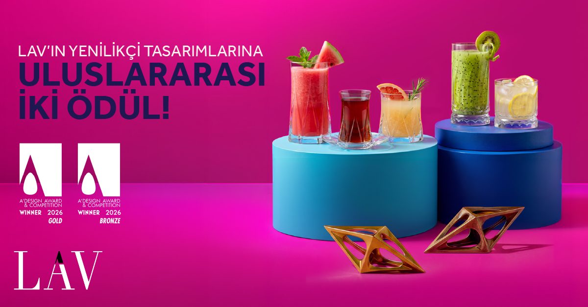 LAV, A' Design Award'dan İki Ödülle Tasarım Başarısını Taçlandırdı