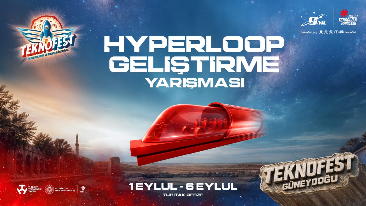 TEKNOFEST 2026'de Hyperloop Teknolojilerine Çığır Açan Yarışma Başlıyor