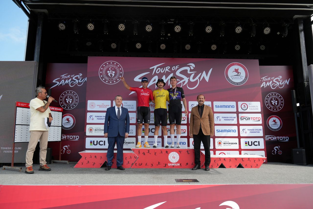 Tour of Samsun'da Türk sporcular ilk etabı kazandı