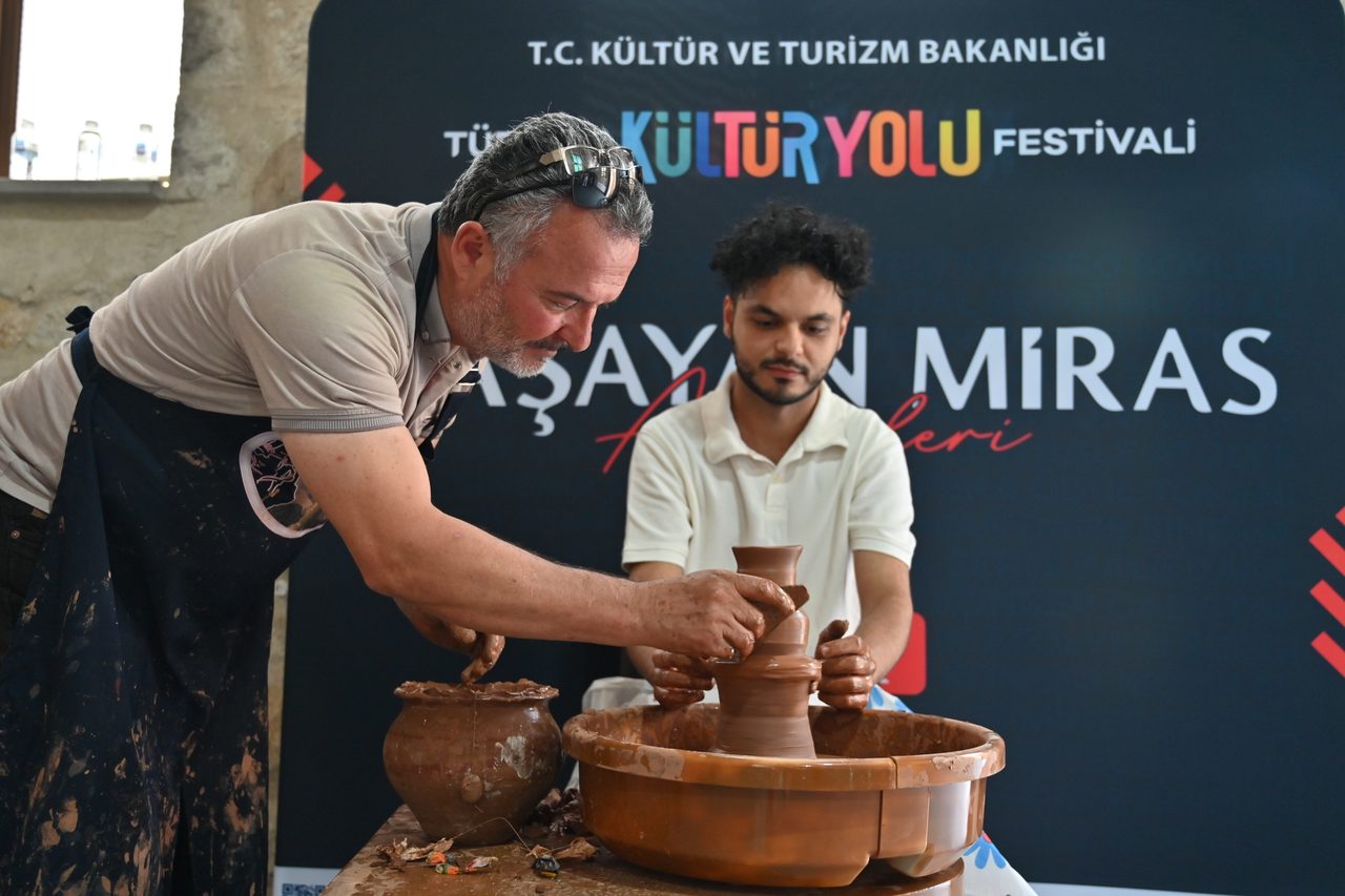 Türkiye Kültür Yolu Festivali Nevşehir'de Çömlekçilik Atölyesi ve Sanat Sergisine Ev Sahipliği Yapıyor
