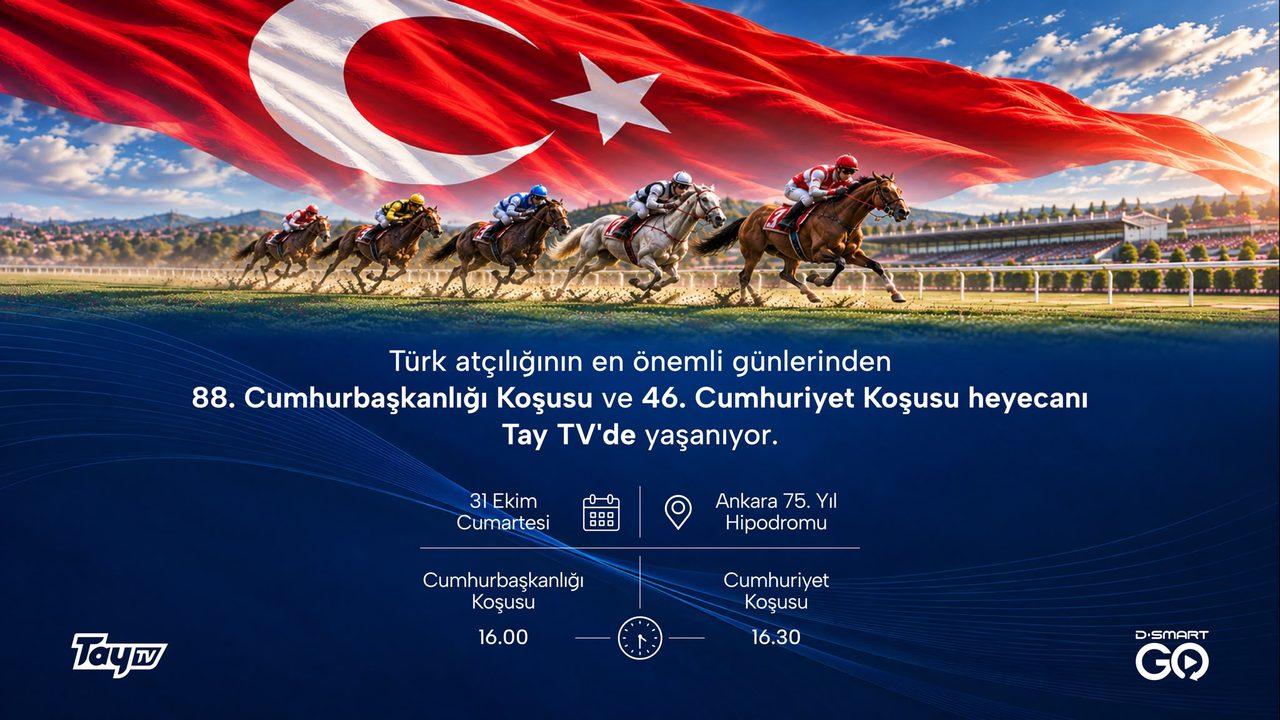 Cumhuriyet Koşusu ve Cumhurbaşkanlığı Kupası 29 Ekim'de Ankara'da Yapılacak