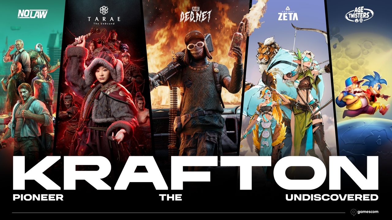 Krafton, gamescom'da beş yeni oyunu tanıttı