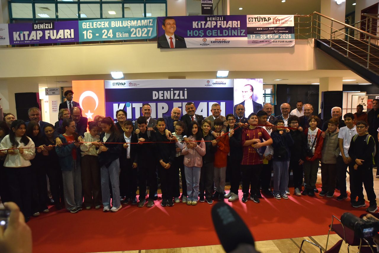 Tüyap Denizli Kitap Fuarı Kapılarını Açtı