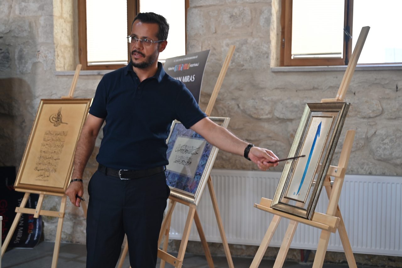 Nevşehir Kültür Yolu Festivali'nde Türk Hat Sanatı Tanıtıldı