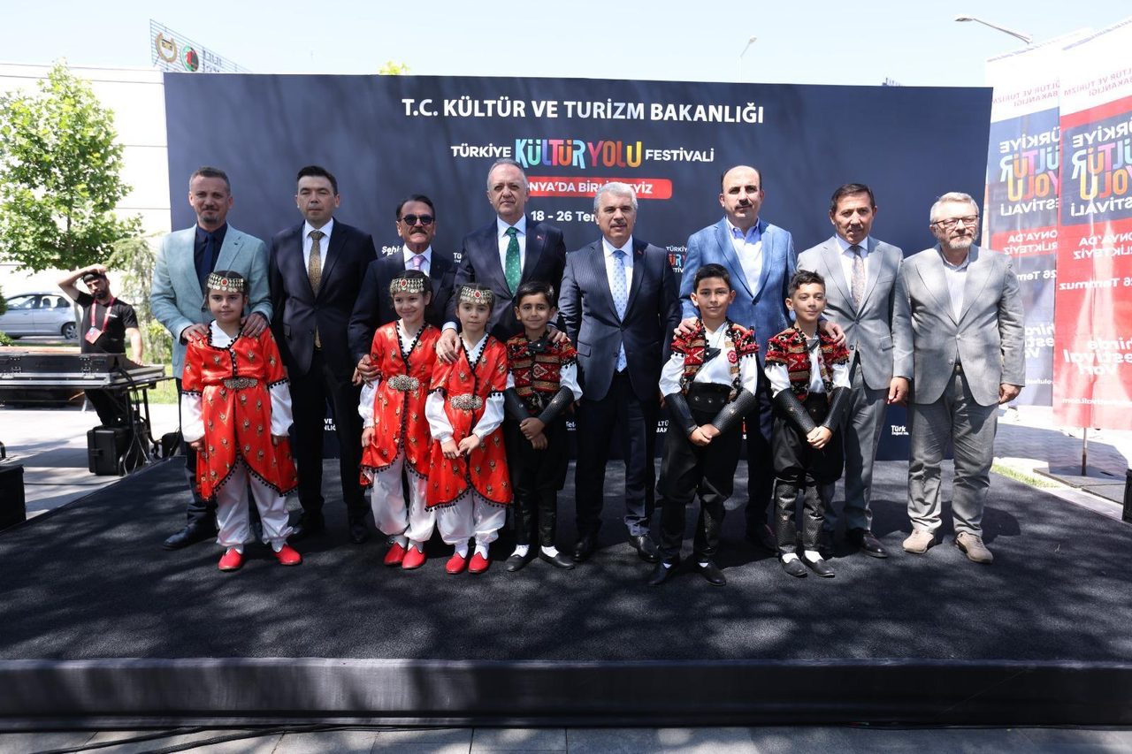 Türkiye Kültür Yolu Festivali Konya'da Başladı