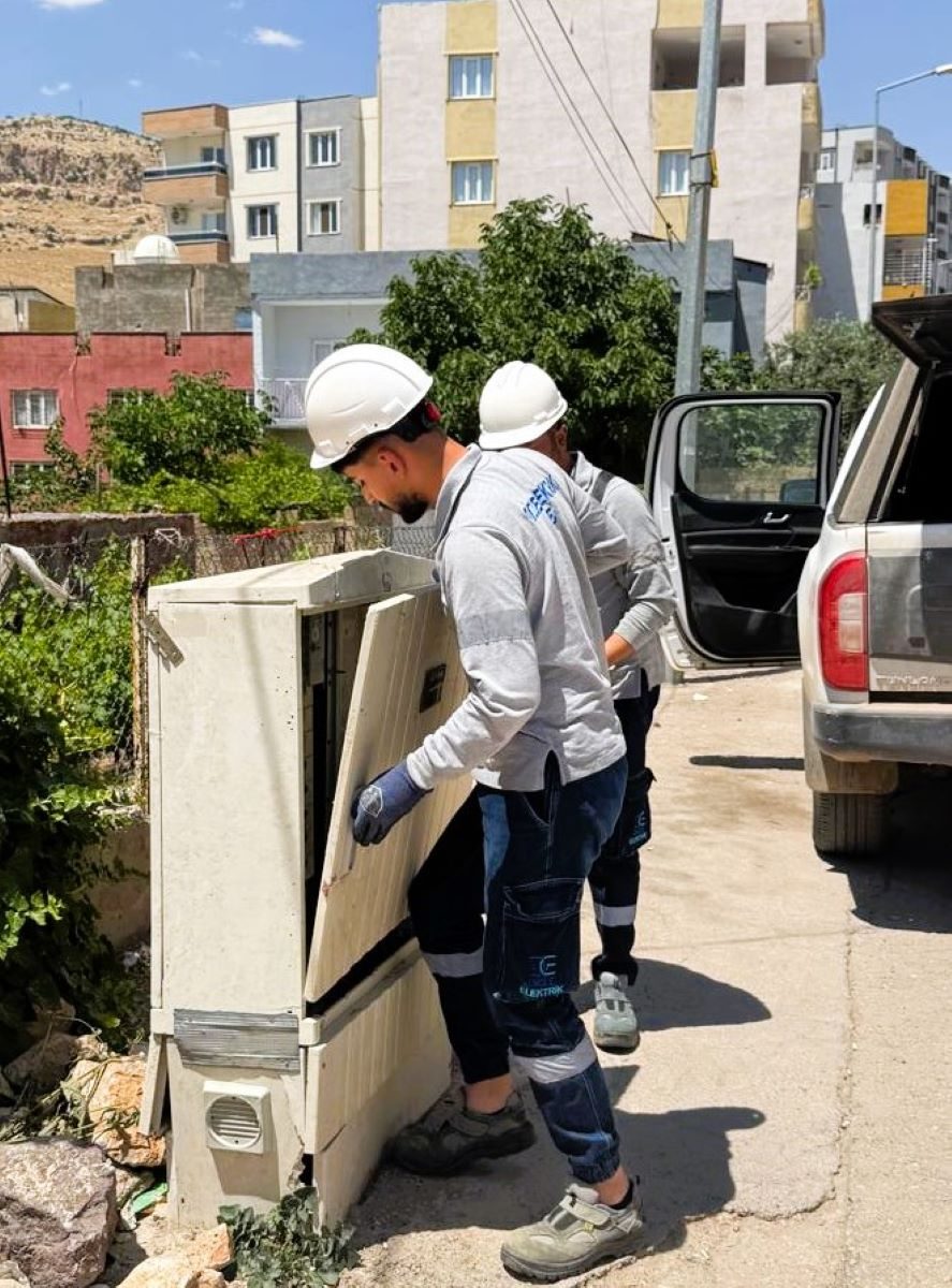 Mardin'de 2 Bin Elektrik Panosuna Yetkisiz Müdahale Tespit Edildi