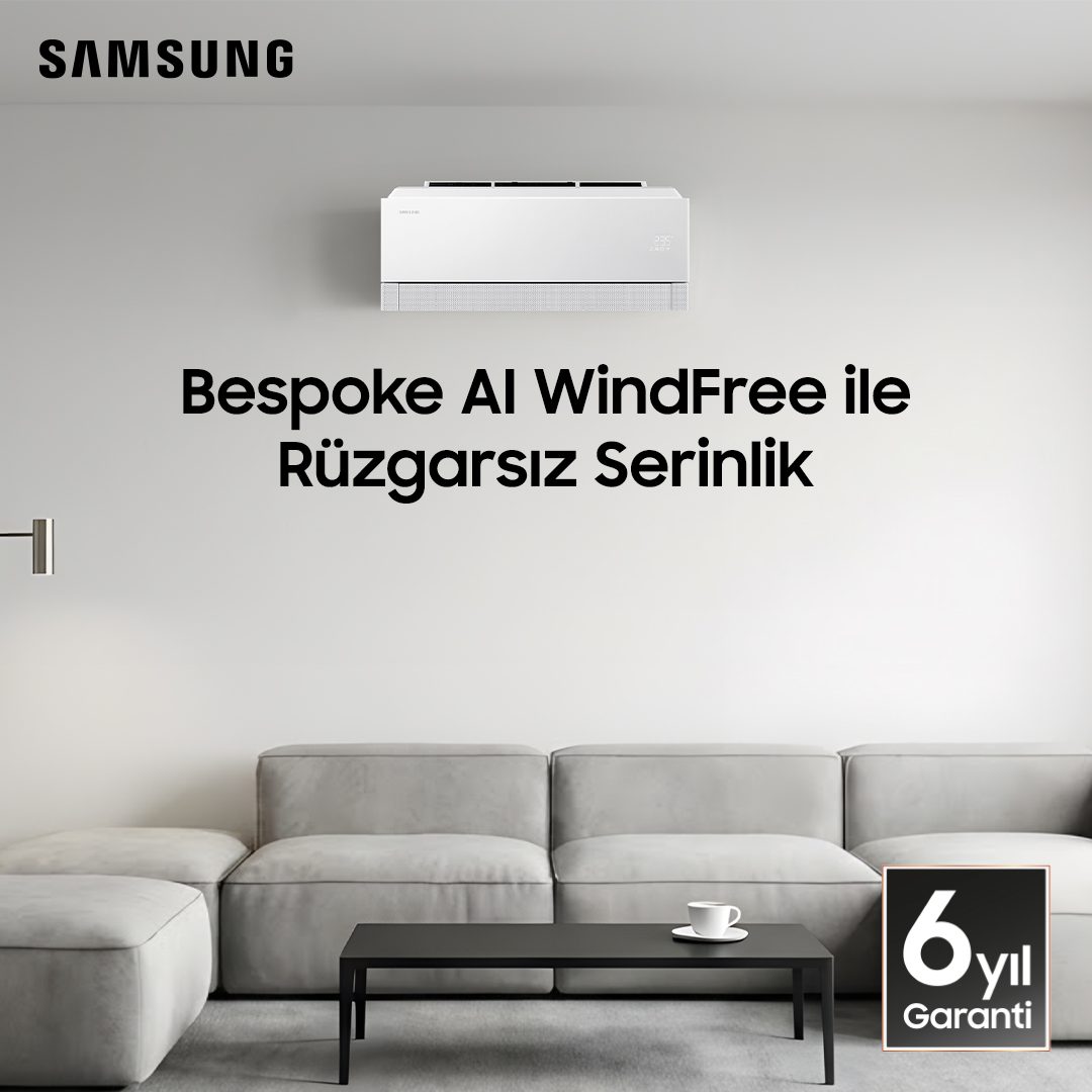 Samsung Bespoke AI WindFree Pro: Yapay Zekalı Rüzgarsız Klima Teknolojisi