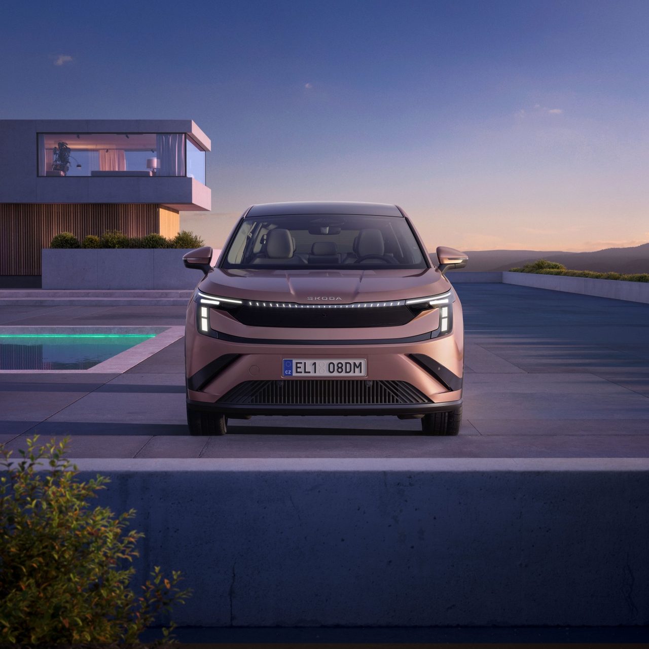Škoda'nın yeni amiral gemisi elektrikli SUV Peaq tanıtıldı