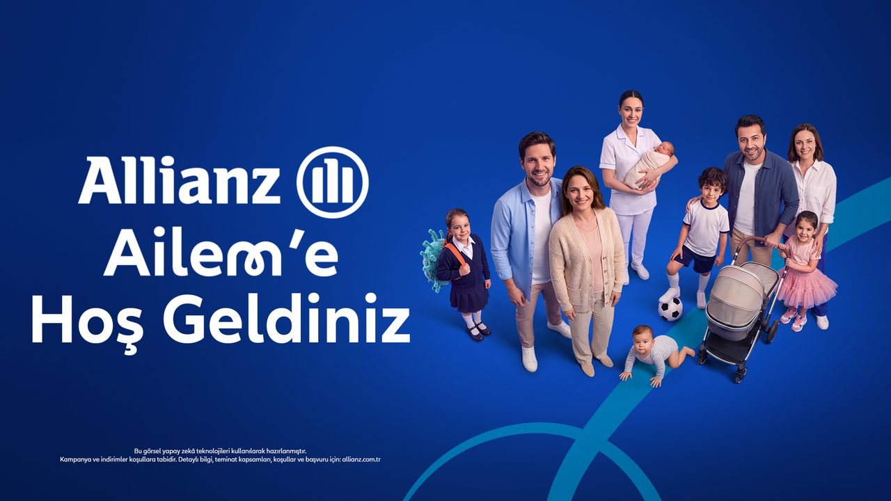 Allianz Türkiye "Allianz Ailem" kampanyası ile aileler için sigorta çözümleri sunuyor