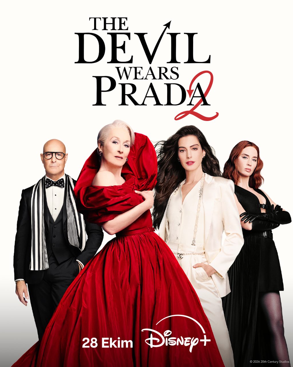 "The Devil Wears Prada 2" Disney+'ta 28 Ekim'de Yayına Giriyor