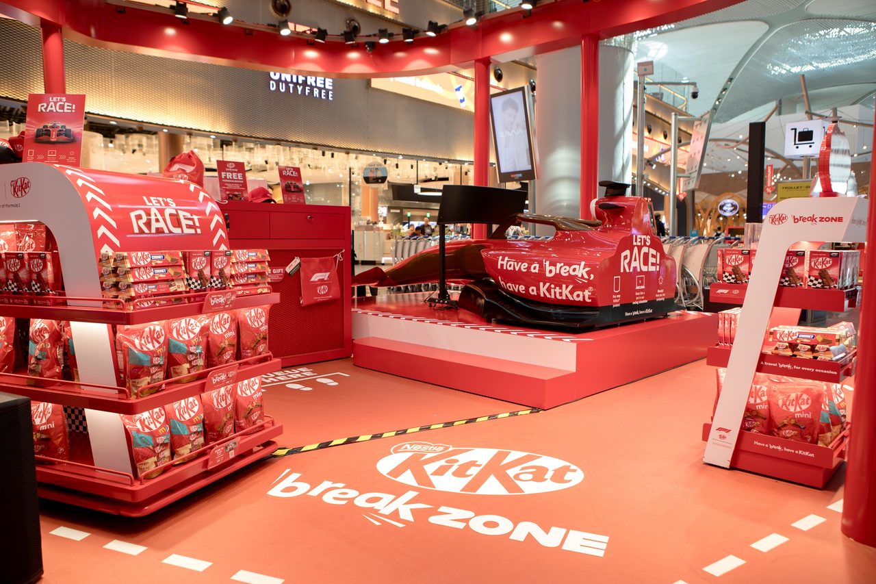 KitKat, Formula 1 işbirliğini Türkiye'ye getirdi