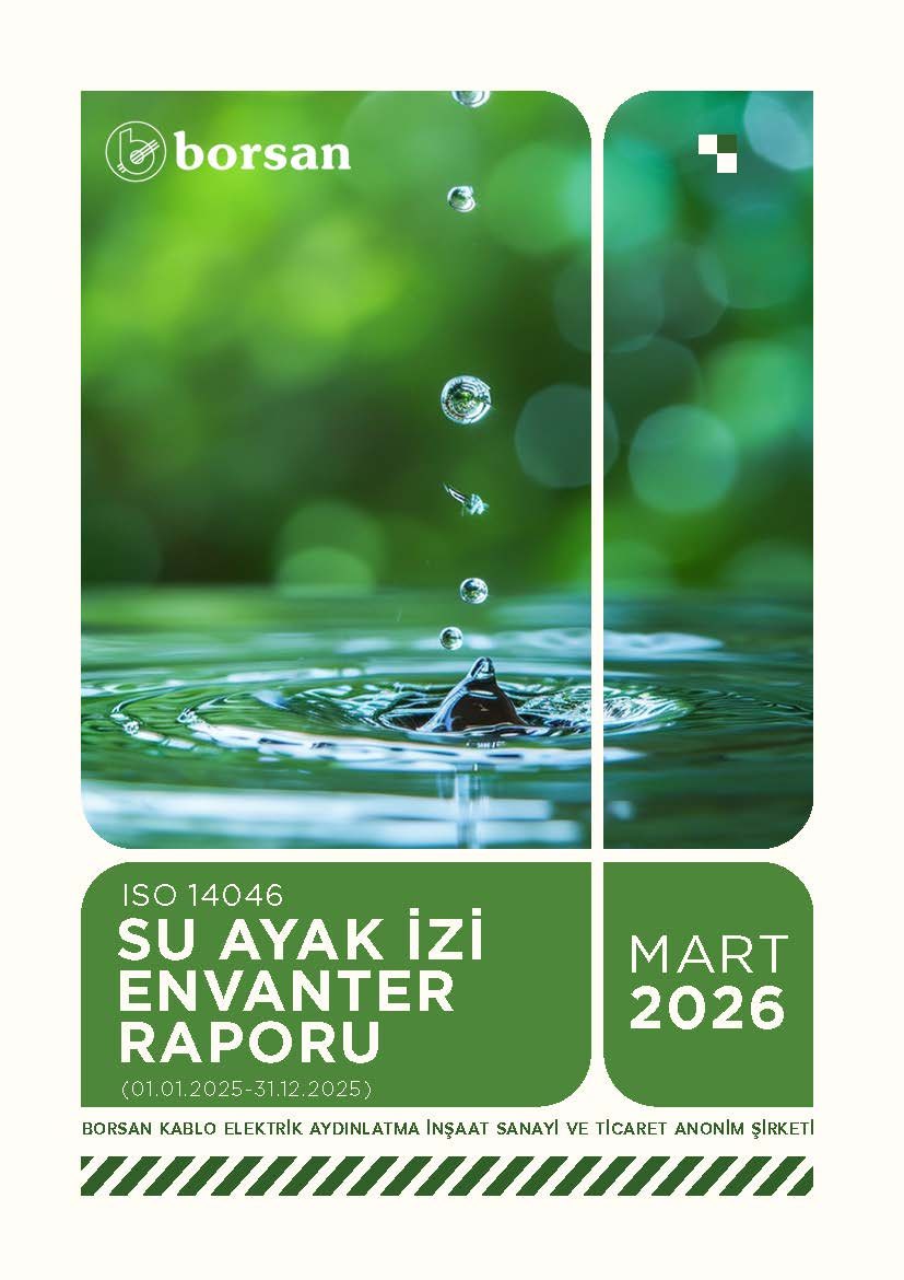 Borsan Kablo Su Ayak İzi Raporunu Yayımladı