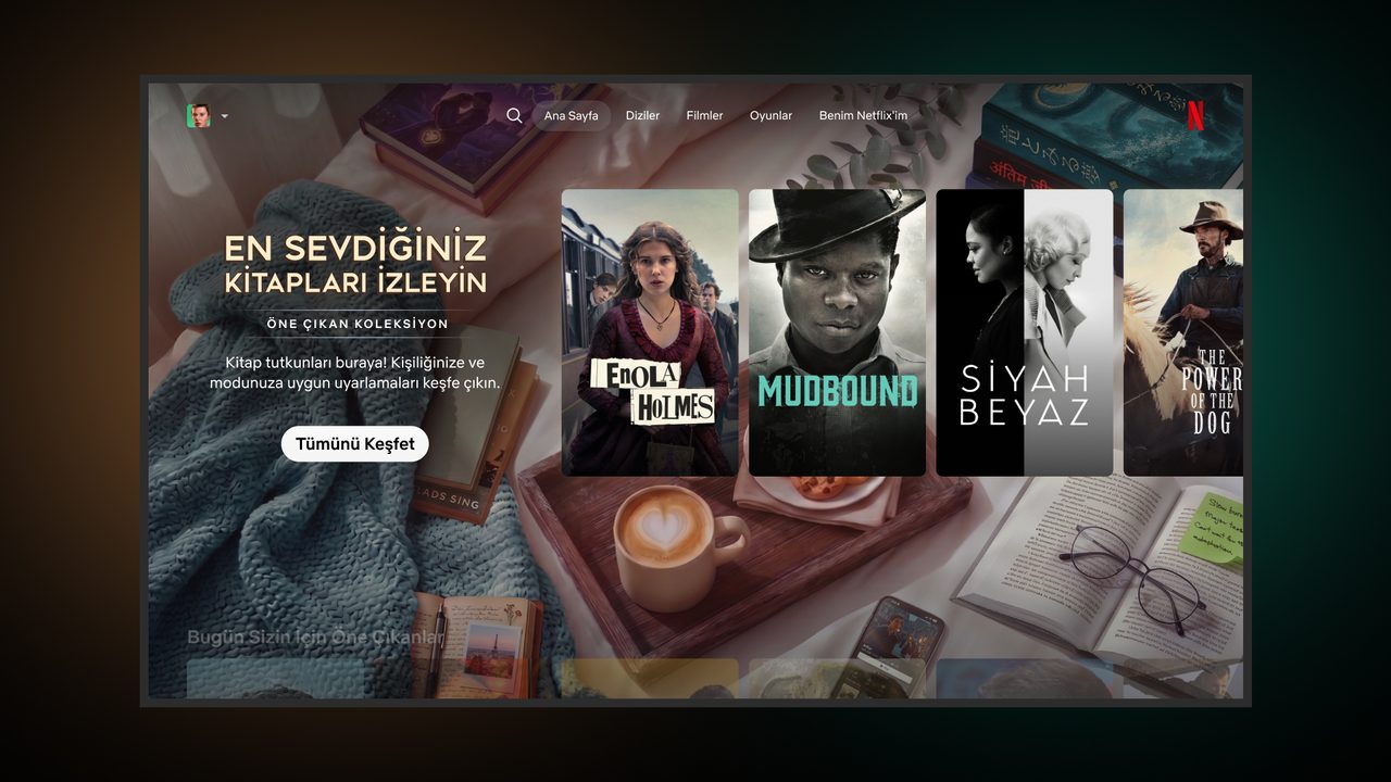 Netflix kitap uyarlamalarına özel koleksiyon başlattı