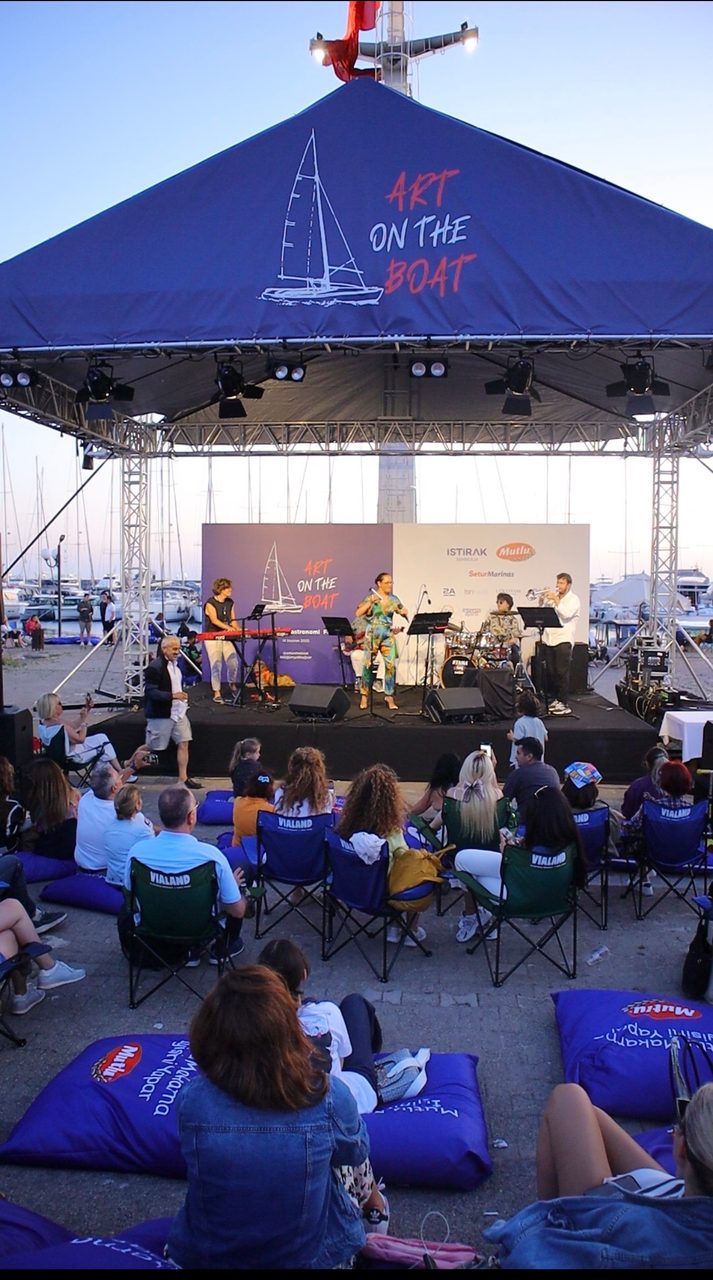Art on the Boat Festivali 20 Haziran'da Kalamış Marina'da
