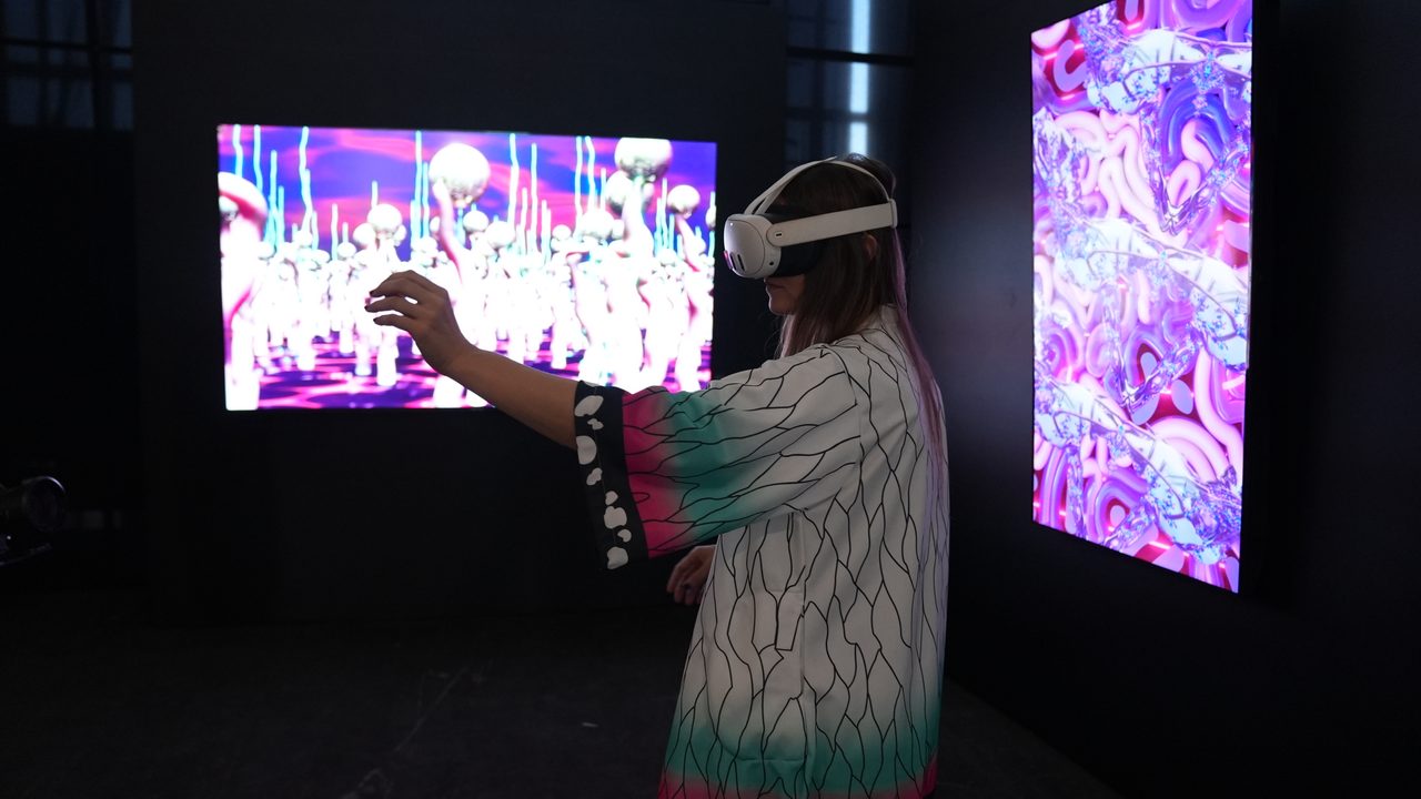 6. İstanbul Dijital Sanat Festivali AKM'de kapılarını açtı