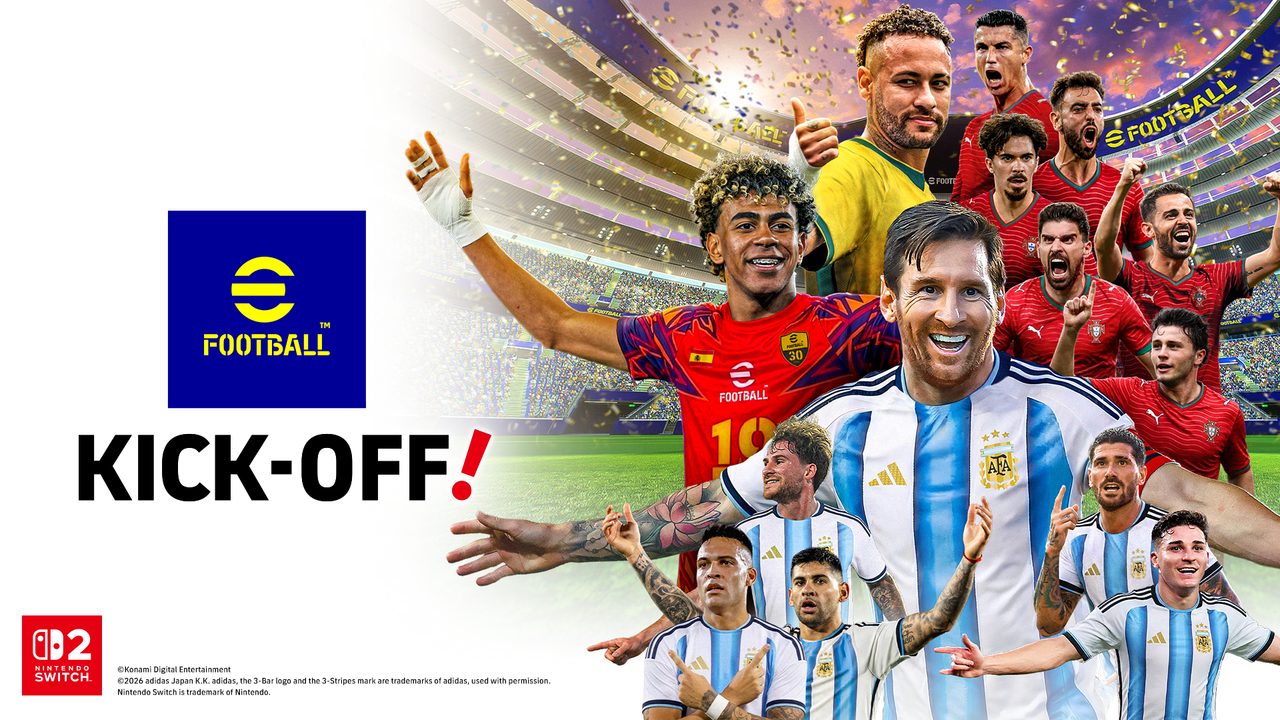 eFootball Kick-Off Nintendo Switch 2'de Yayınlandı