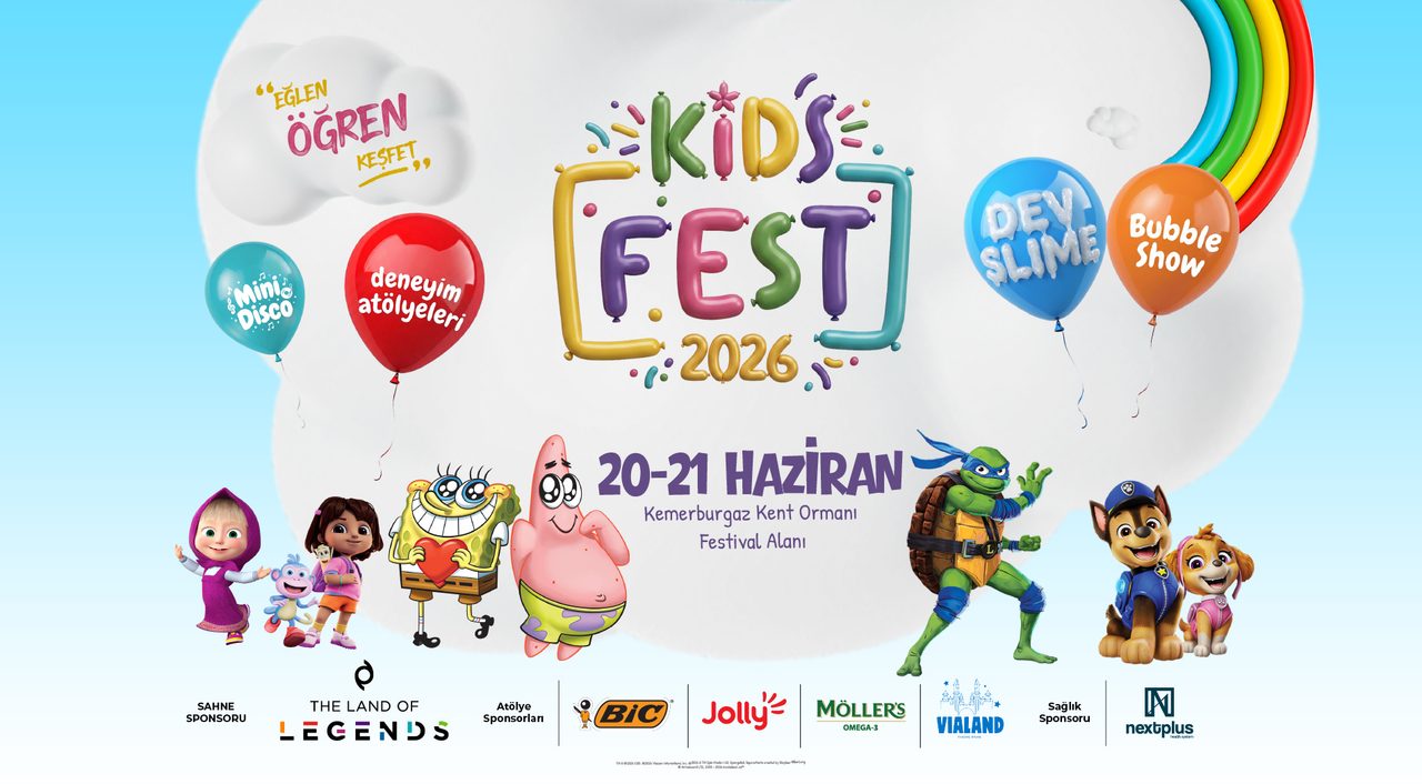 Kids Fest® 20-21 Haziran'da İstanbul'da başlıyor