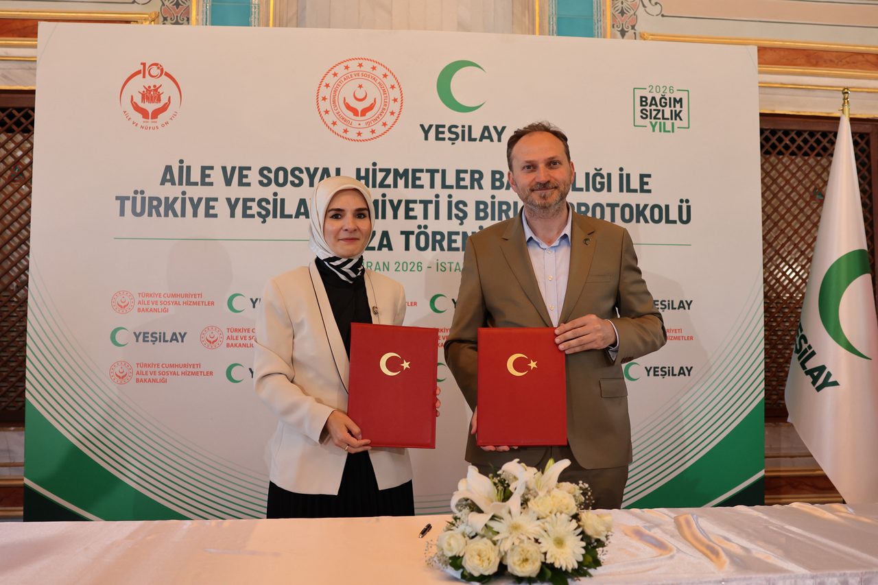 Aile ve Sosyal Hizmetler Bakanlığı ile Yeşilay, bağımlılıklarla mücadelede protokol imzaladı