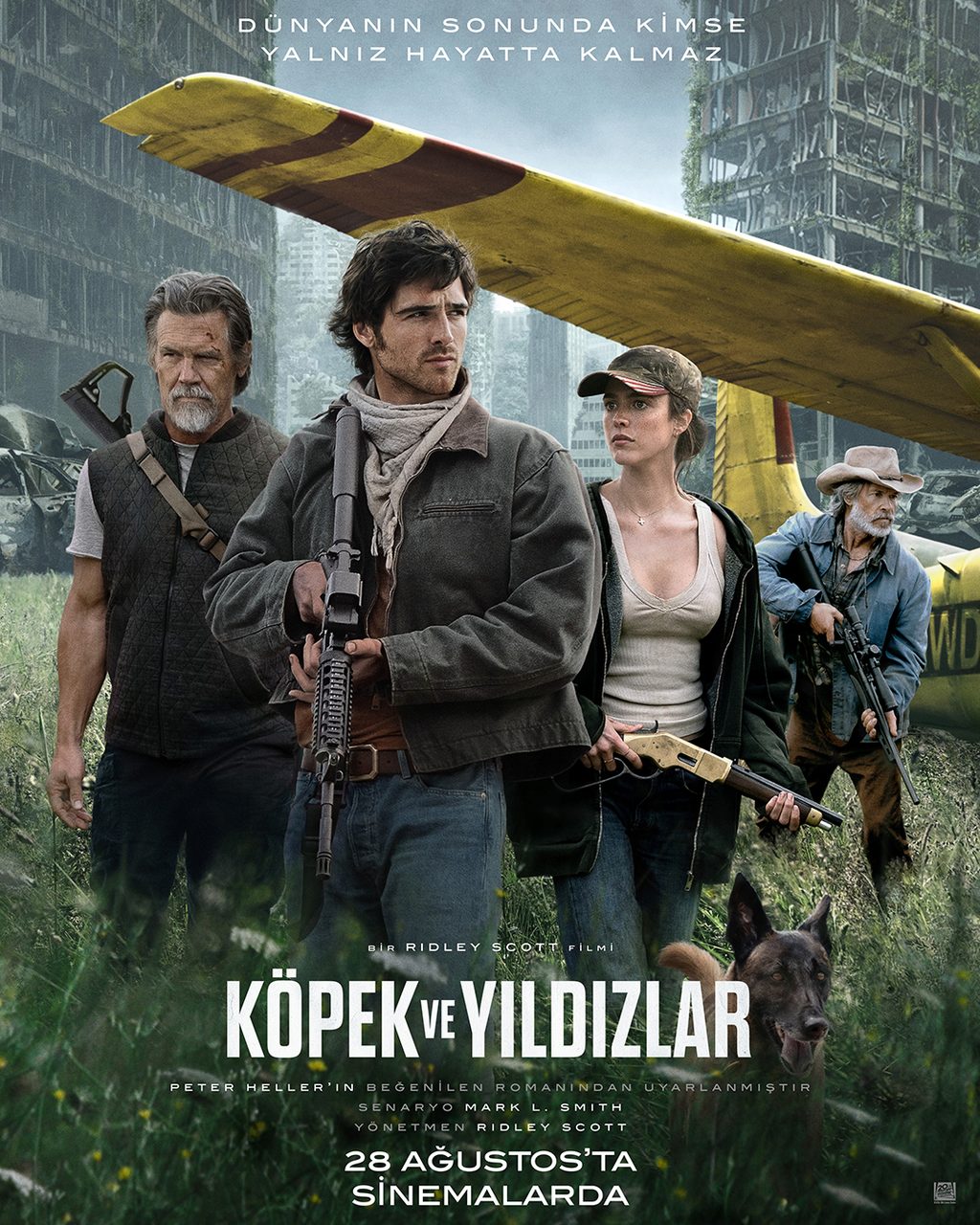 Ridley Scott'un "Köpek ve Yıldızlar" Filmine Yeni Fragman ve Afiş Geldi