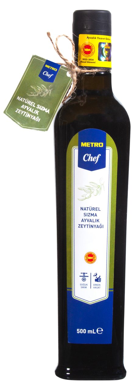 Metro Chef, Türkiye'nin İlk Coğrafi İşaret Tescilli Ayvalık Zeytinyağını Sunuyor