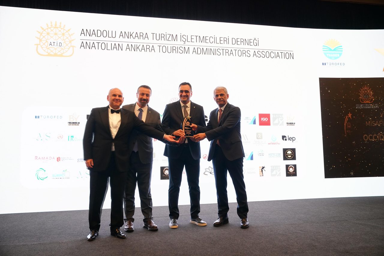 Occidental Ankara misafir memnuniyetinde dördüncü kez ödüllendirildi