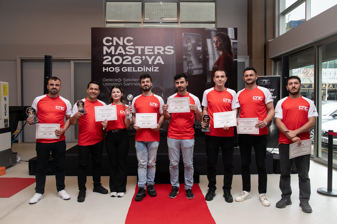 CNC Masters 2026 yarışmasında kazananlar açıklandı
