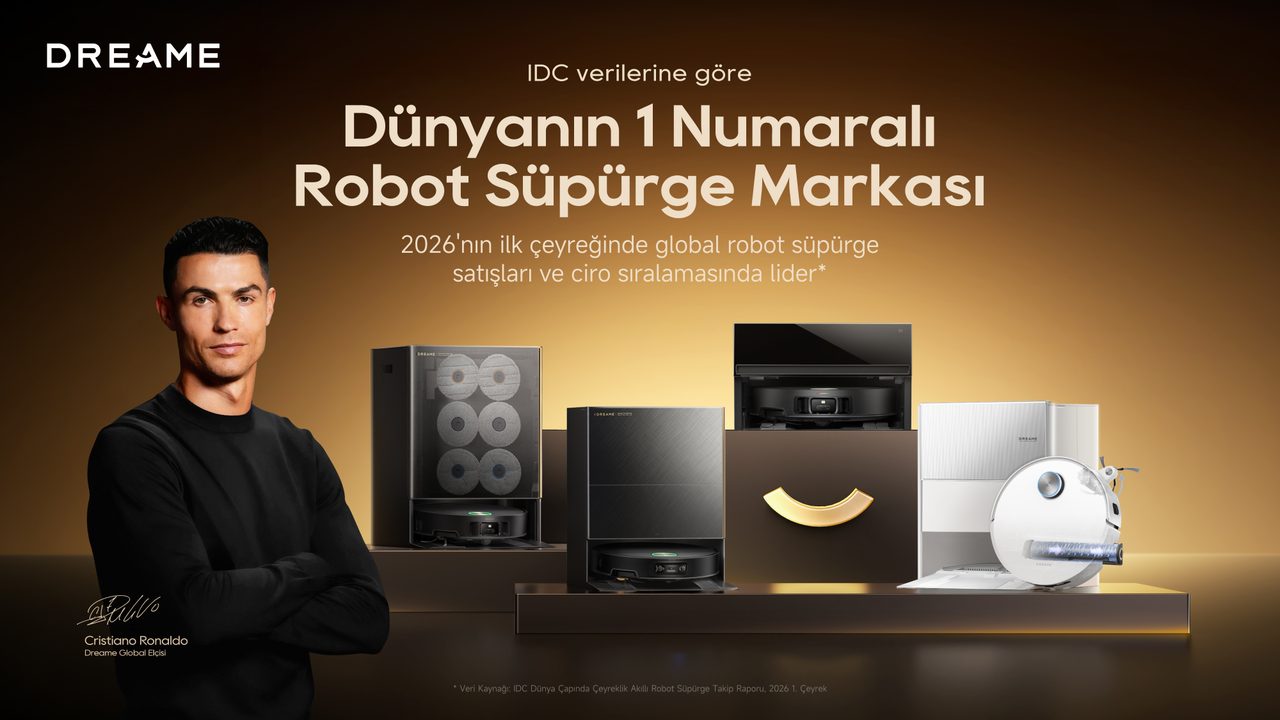 Dreame, Küresel Robot Süpürge Pazarında 1 Numara Oldu