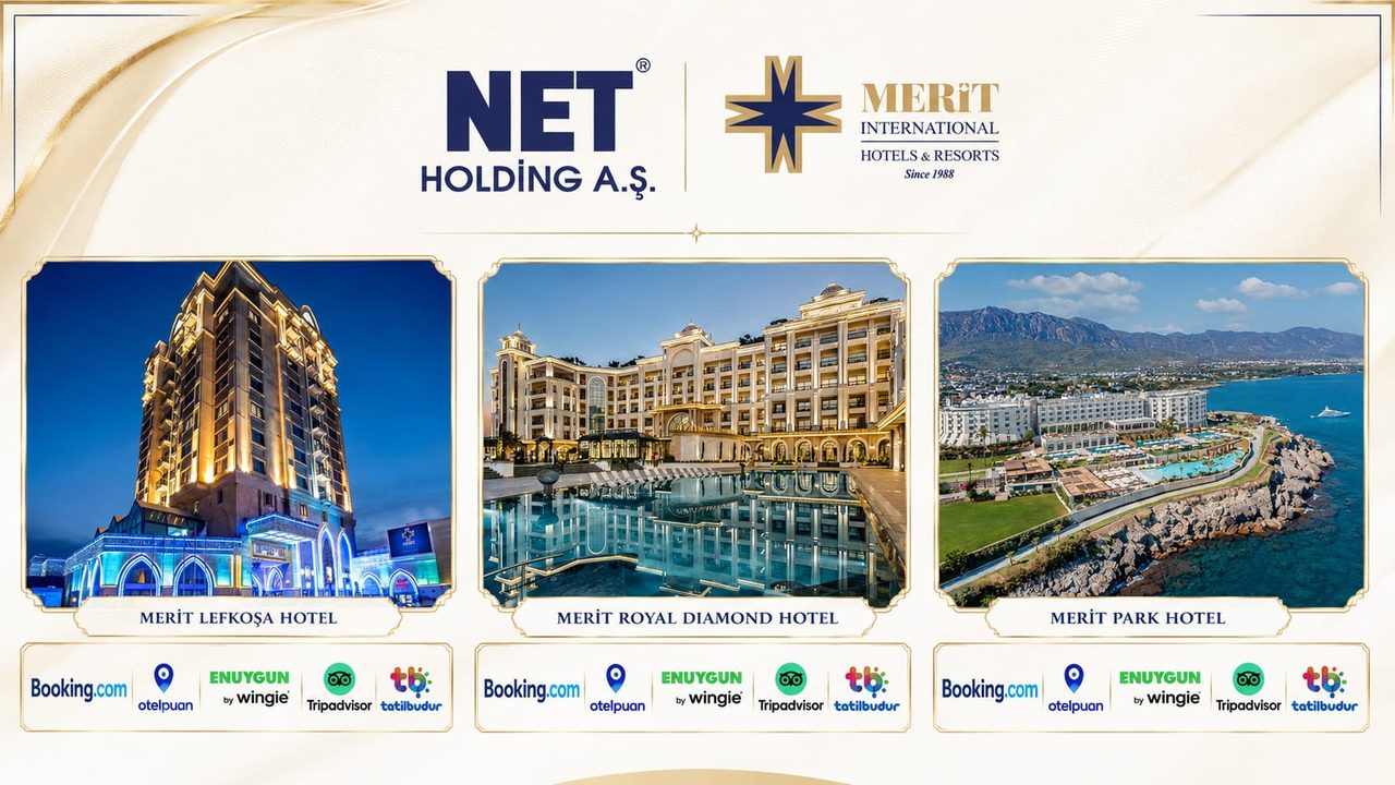 Merit Otelleri 2025'te 8 Uluslararası Ödül Aldı
