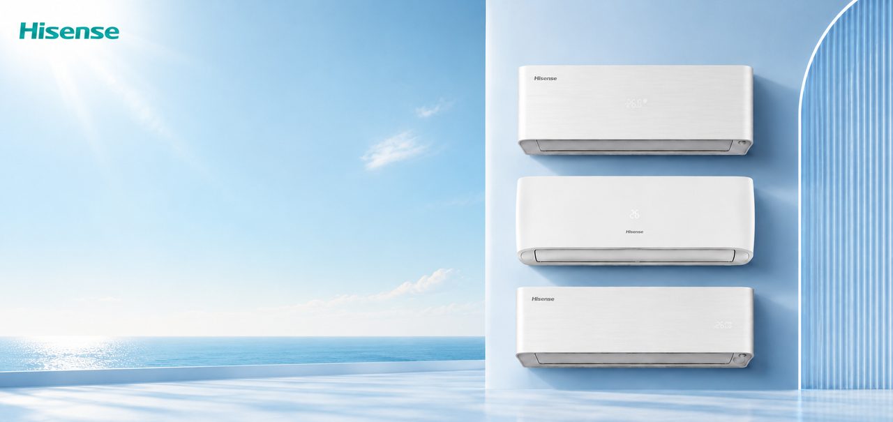 Hisense, Türkiye'de Üç Yeni Akıllı Klima Serisi Sunuyor