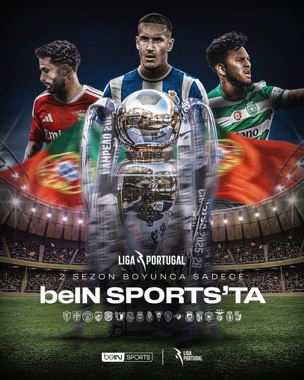 beIN SPORTS, Portekiz Liginin Yayın Haklarını Aldı