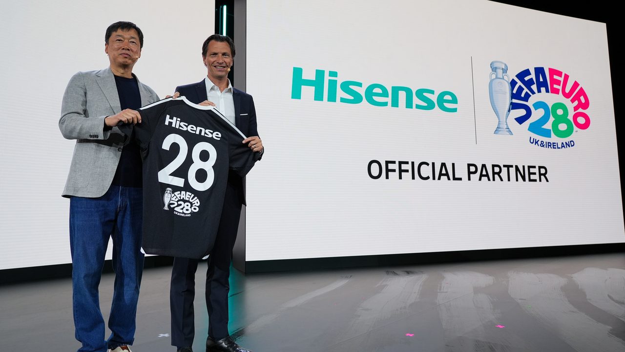 Hisense, UEFA EURO 2028'in Resmi Sponsoru Oldu