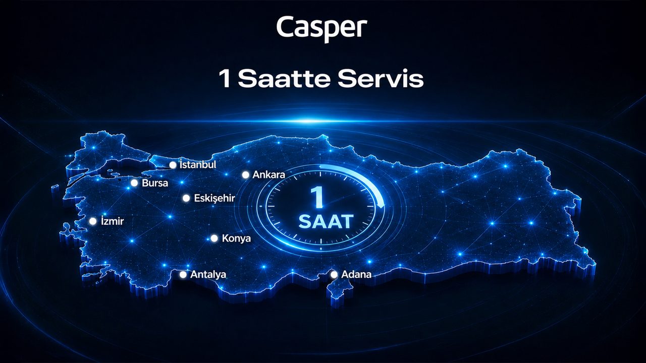 Casper, 11 Yılda 8 Bine Yakın Cihazı 1 Saatte Onarıp Teslim Etti