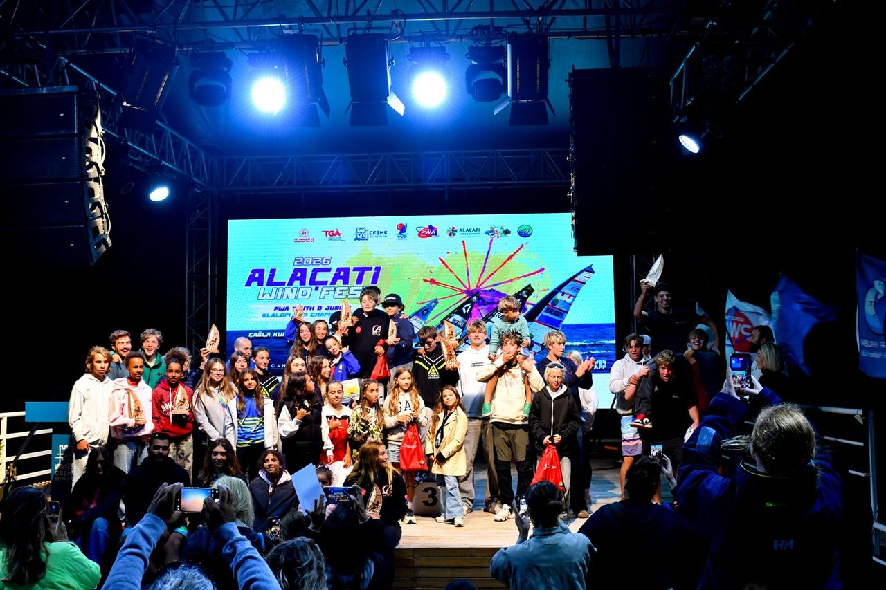 Alaçatı Windfest 2026 sona erdi: Türk sporcuları kürsüde hakimiyeti