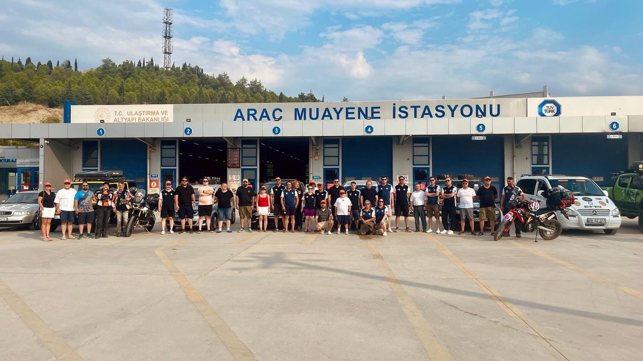 Anadolu Dostluk Rallisi'nde ilk yarı tamamlandı