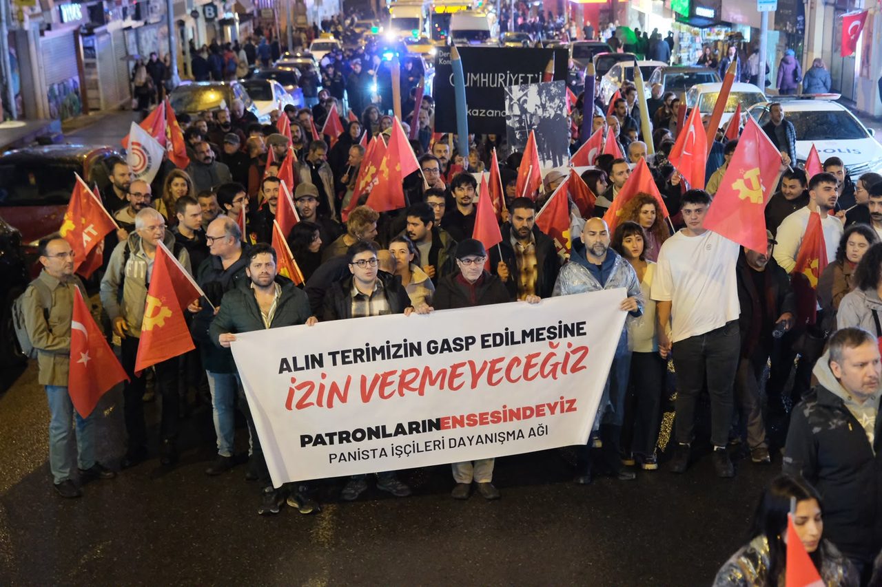 TKP, Cumhuriyet'in 103. yılında Ankara, İstanbul ve İzmir'de yürüyüş düzenledi