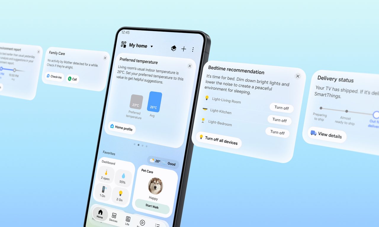 Samsung, akıllı ev platformu SmartThings'e yeni güncelleme yaptı