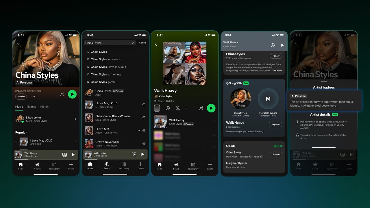 Spotify, Yapay Zeka ile Üretilen Sanatçıları İşaretleyecek